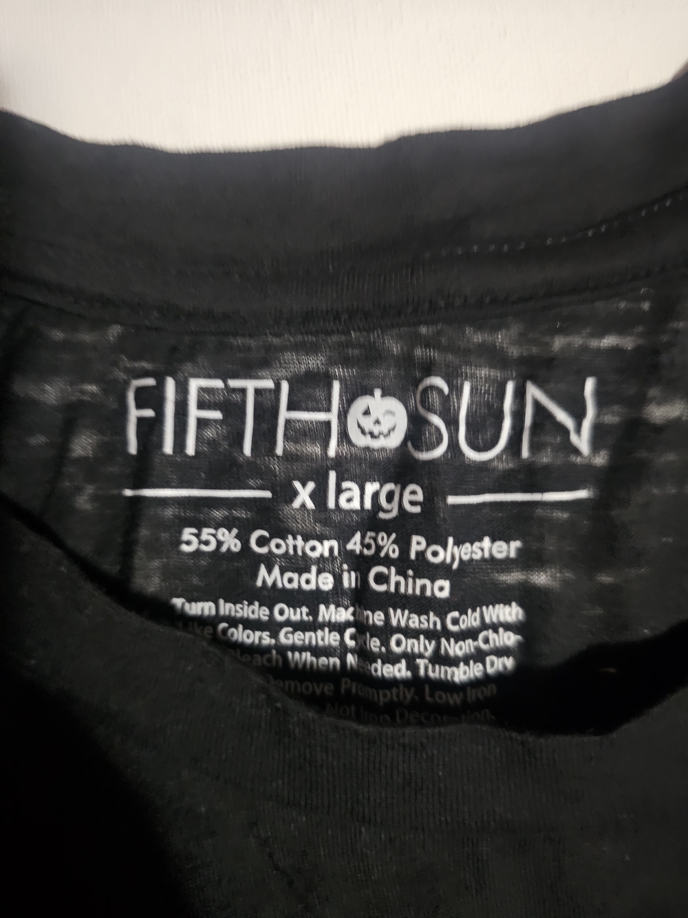 🩷 Fifth Sun Black Tank with White Ghost Graphic - "If You Got It Haunt It" - Picture 3 of 3